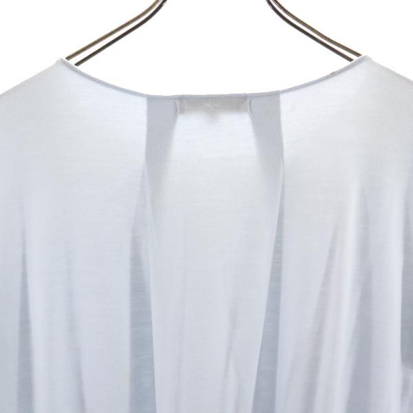 LAUTREAMONT ロートレアモン 日本製 半袖 カットソー 40 ブルー系 レディース