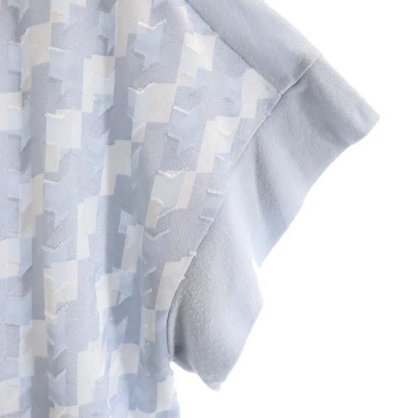 LAUTREAMONT ロートレアモン 日本製 半袖 カットソー 40 ブルー系 レディース