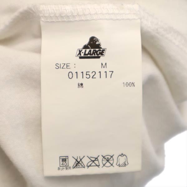 XLARGE エクストララージ 半袖 Tシャツ M ホワイト系 ポケT メンズ