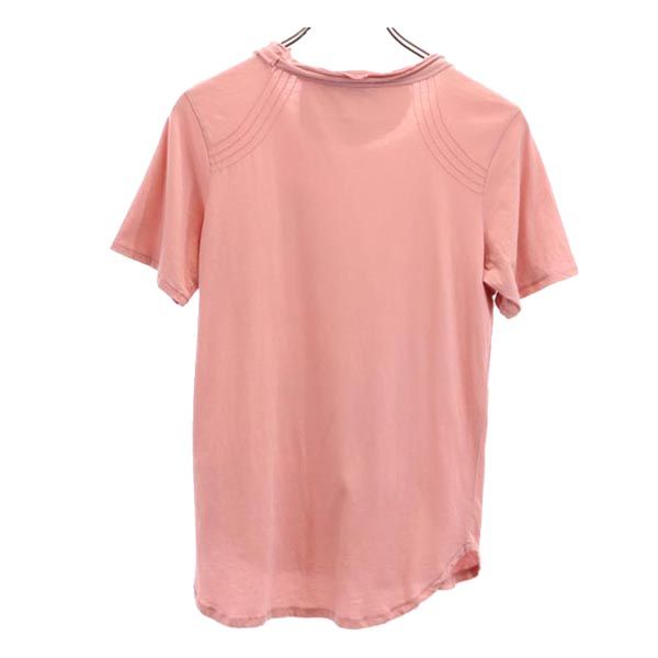 DIESEL ディーゼル プリント 半袖 Tシャツ XS ピンク系 メンズ