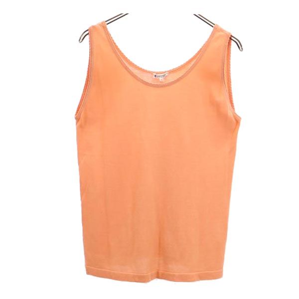 Herno ヘルノ イタリア製 タンクトップ 42 オレンジ系 レディース