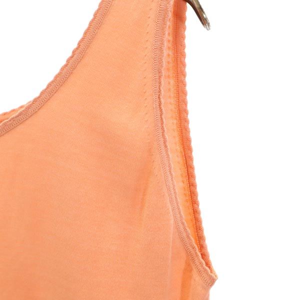 Herno ヘルノ イタリア製 タンクトップ 42 オレンジ系 レディース