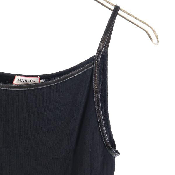 MAX&CO マックスアンドコー イタリア製 キャミソール S ブラック系 レディース