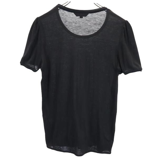 BURBERRY バーバリー 三陽商会 半袖 パフスリーブ Tシャツ 2 ブラック系 レディース