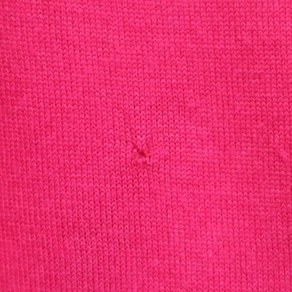 LANVIN en Bleu ランバンオンブルー ウール 半袖 肩デザイン ニット カットソー 38 ピンク系 レディース