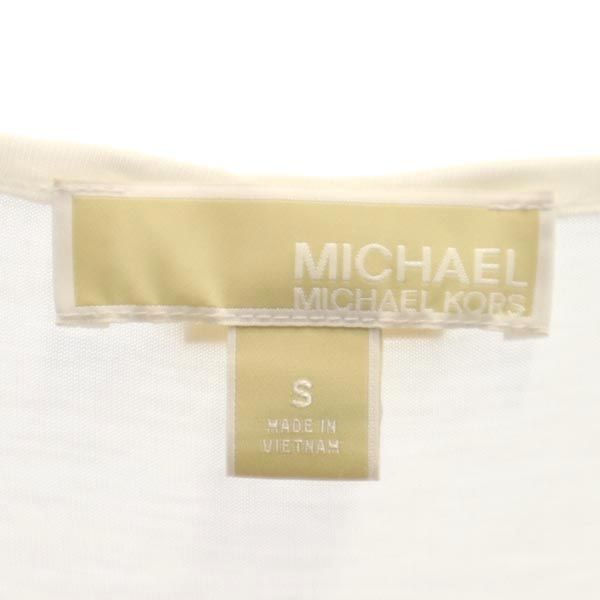 マイケルマイケルコース 半袖 チュニック S ホワイト系 MICHAEL MICHAEL KORS Tシャツ レディース