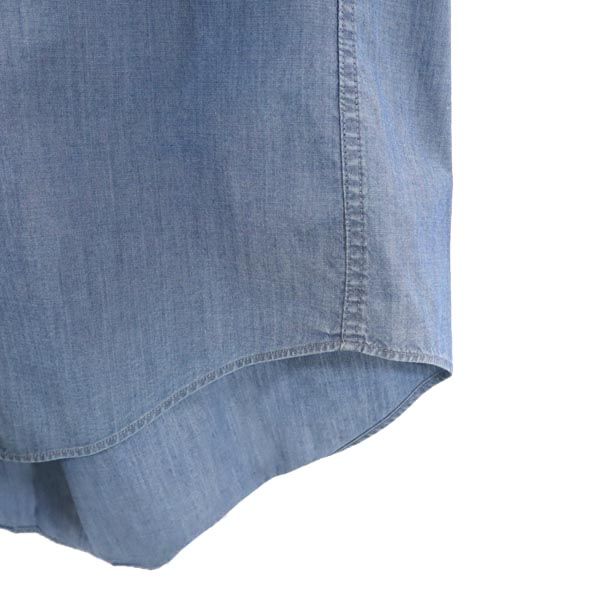 Burberrys バーバリーズ 90s オールド 日本製 三陽商会 半袖 ボタンダウンシャツ SA ブルー メンズ