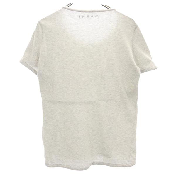MARNI マルニ イタリア製 プリント 半袖 Tシャツ 42 グレー系 レディース