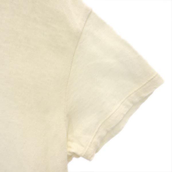 Ron Herman ロンハーマン 日本製 半袖 Vネック Tシャツ XS 生成り レディース