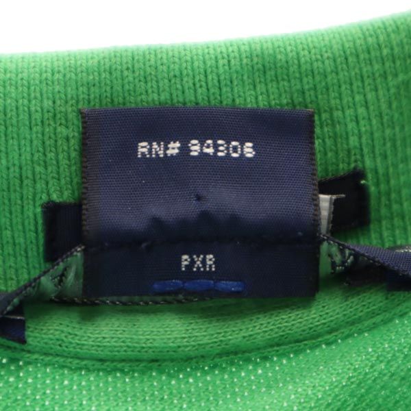 RALPH LAUREN ラルフローレン 半袖 ポロシャツ M 緑 鹿の子 レディース