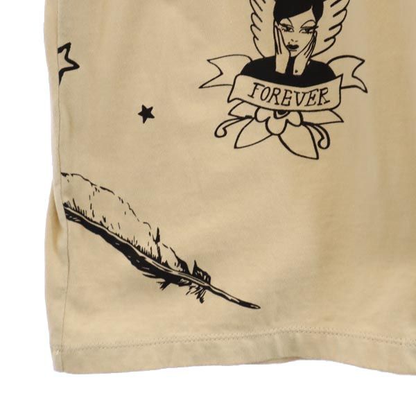 GREYHOUND ORIGINAL グレイハウンドオリジナル 半袖 Tシャツ M ベージュ系 レディース