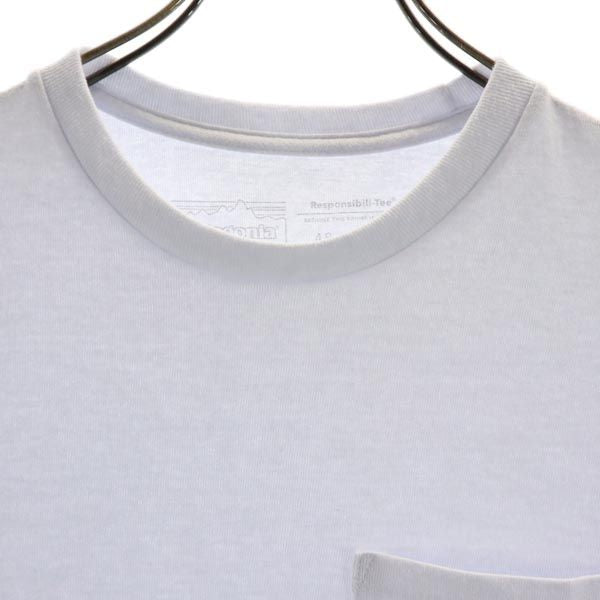 patagonia パタゴニア アウトドア 半袖 Tシャツ XS ブルー系 メンズ