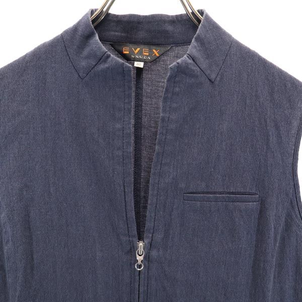 EVEX by KRIZIA エヴェックス バイ クリツィア 三陽商会 ベスト 40 ネイビー レディース