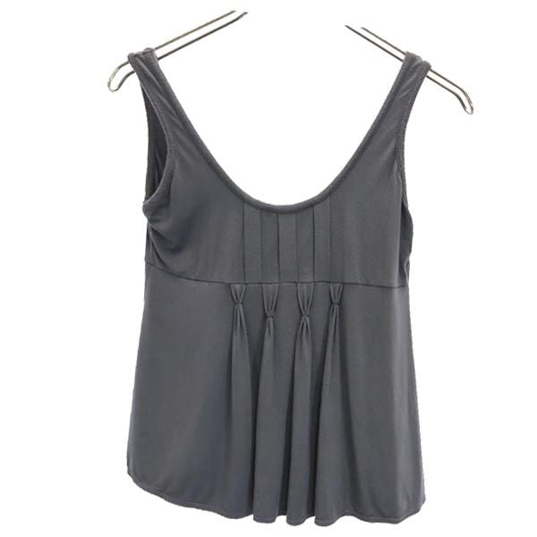 Emporio Armani エンポリオアルマーニ イタリア製 ノースリーブ タンクトップ I38 グレー系 レディース