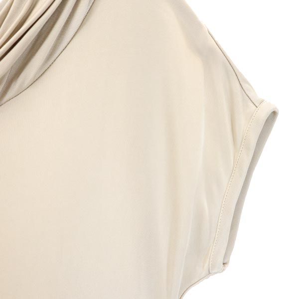 Emporio Armani エンポリオアルマーニ ノースリーブ チュニック 40 ベージュ系 レディース