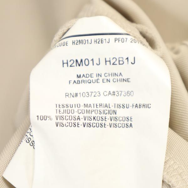 Emporio Armani エンポリオアルマーニ ノースリーブ チュニック 40 ベージュ系 レディース