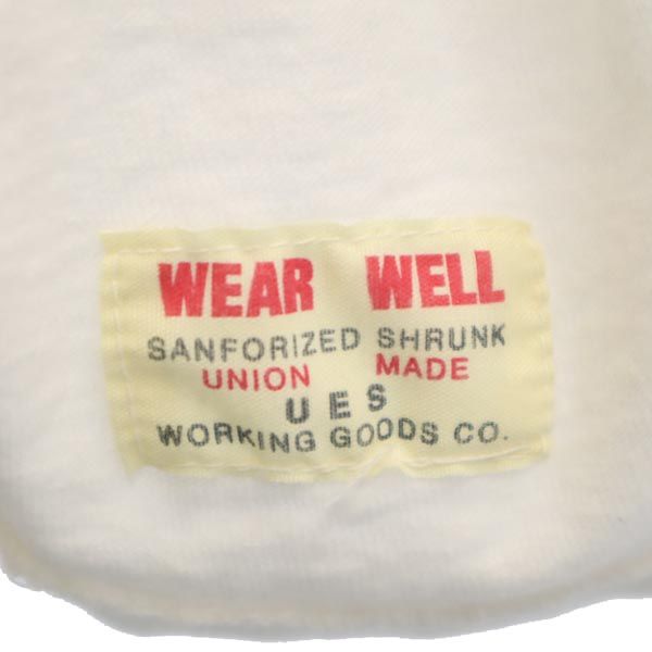 UES CLOTHING MFG.CO. 半袖 Tシャツ 1 ホワイト系 メンズ