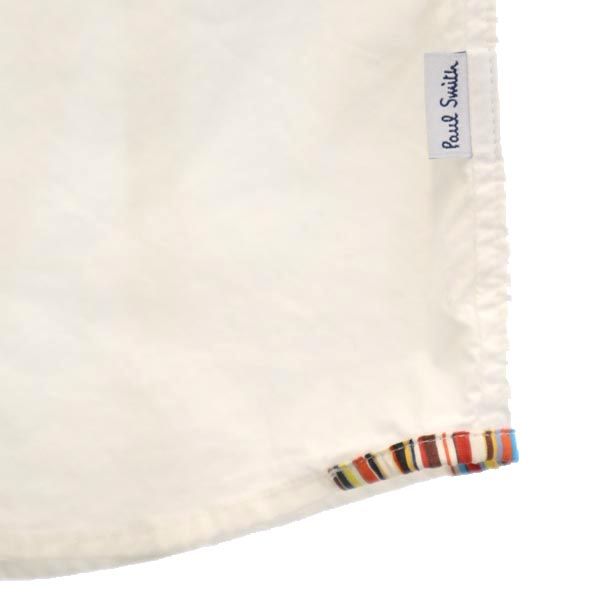 Paul Smith ポールスミス 半袖 シャツ 4a ホワイト JUNIOR キッズ
