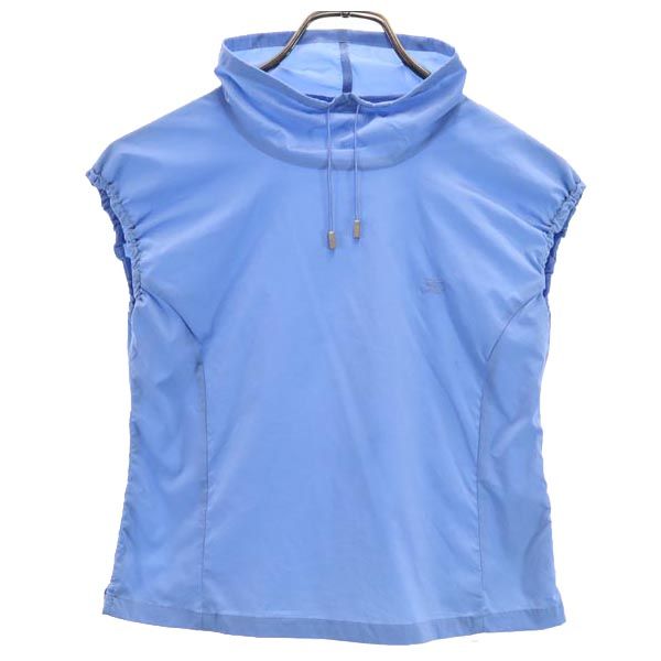 BURBERRY バーバリー ノースリーブ プルオーバー シャツ 150 ライトブルー キッズ