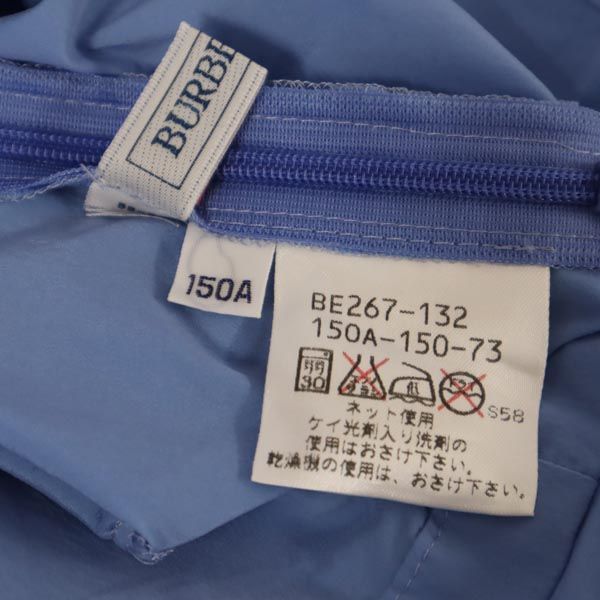 BURBERRY バーバリー ノースリーブ プルオーバー シャツ 150 ライトブルー キッズ