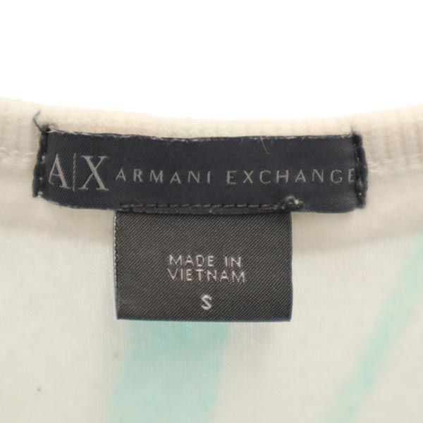 アルマーニエクスチェンジ ノースリーブ パイル地 ワンピース S グリーン系 ARMANI EXCHANGE レディース