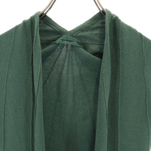 HaaT ISSEY MIYAKE ハート イッセイミヤケ ノースリーブ カットソー 2 グリーン系 レディース