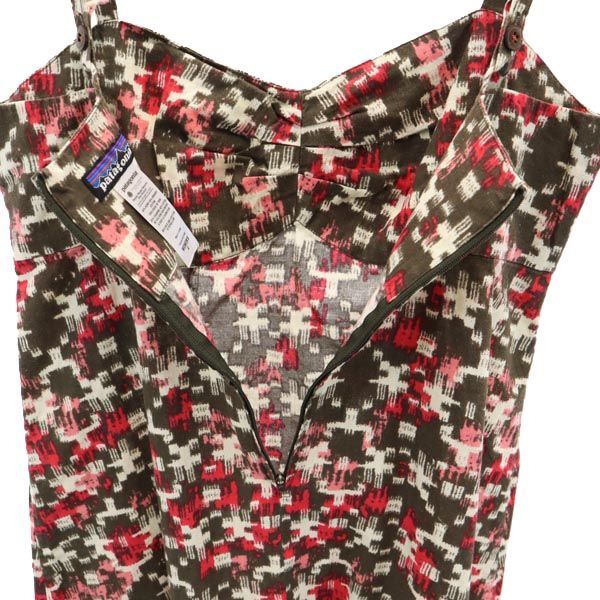 patagonia パタゴニア アウトドア 総柄 キャミソール 4 レディース