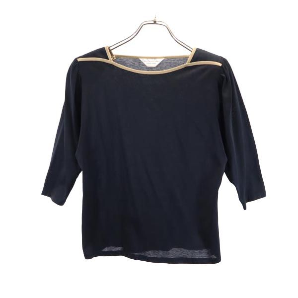MAX MARA マックスマーラ 5分袖 Tシャツ 9 黒 レディース