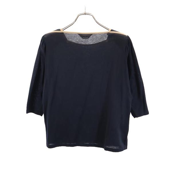 MAX MARA マックスマーラ 5分袖 Tシャツ 9 黒 レディース