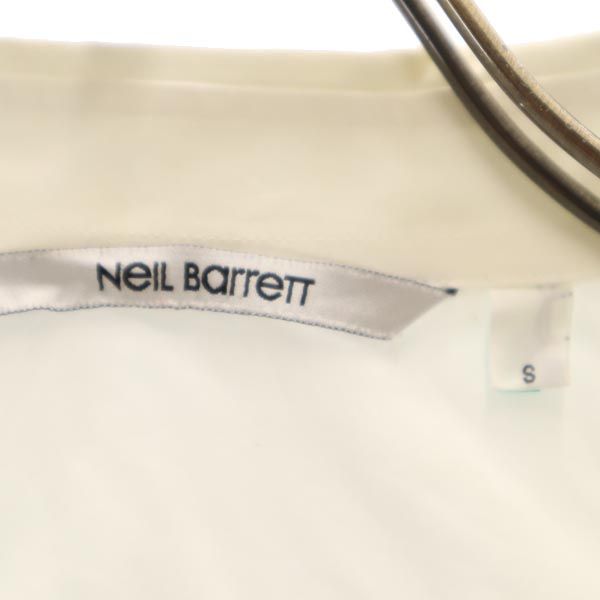 NEIL BARRETT ニールバレット 長袖 シャツ S ホワイト レディース