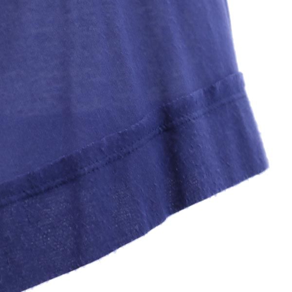 SPORT MAX CODE スポーツマックスコーデ ノースリーブ チュニック M ネイビー系 ビーズ飾り レディース