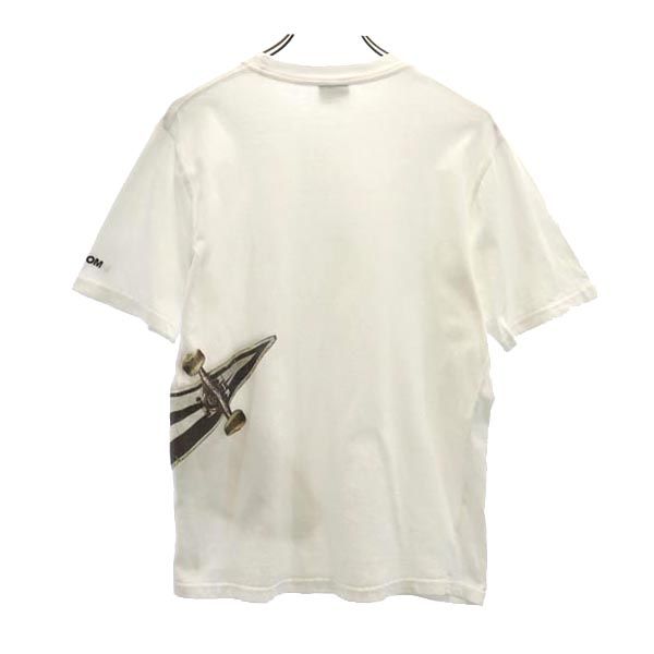 ボルコム 半袖 Tシャツ S ホワイト系 VOLCOM メンズ