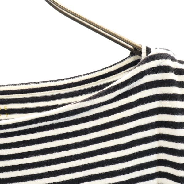 BROOME STREET kate spade ブルームストリート ケイトスペード ボーダー 半袖 Tシャツ M 白×黒 レディース