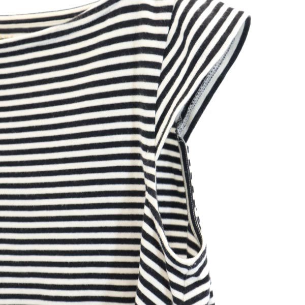 BROOME STREET kate spade ブルームストリート ケイトスペード ボーダー 半袖 Tシャツ M 白×黒 レディース