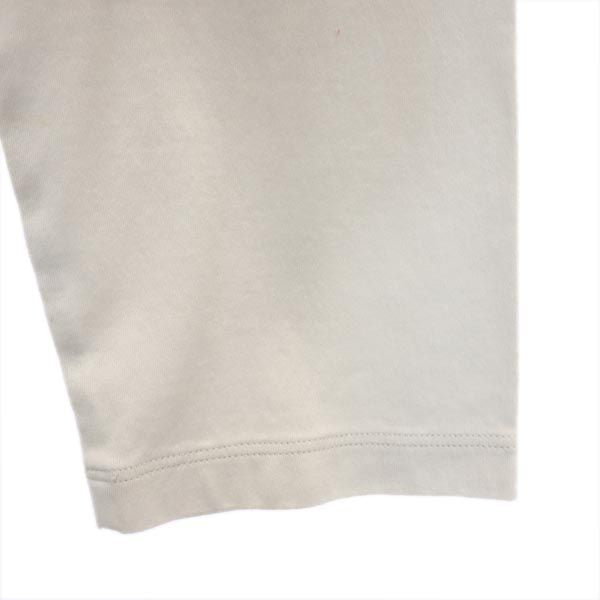 Aquascutum アクアスキュータム 長袖 カットソー S グレー系 パール飾り レディース