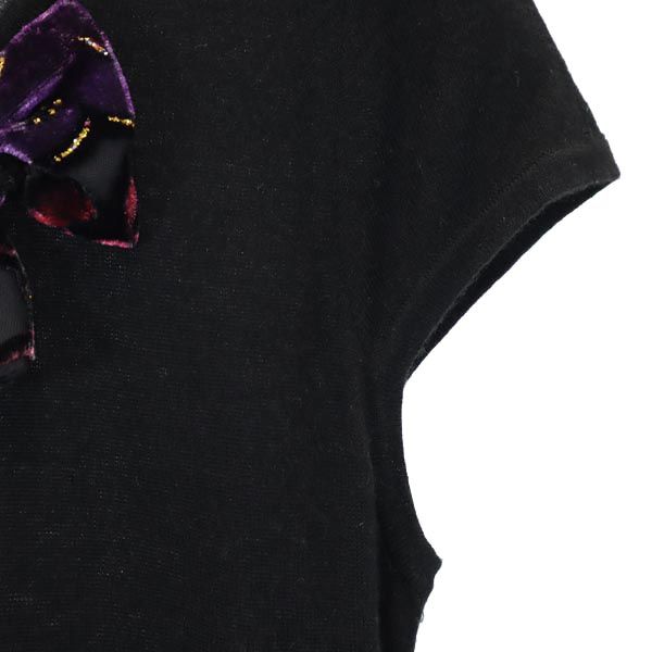 MARC JACOBS マークジェイコブス 半袖 ワンピース ブラック系 フレンチスリーブ レディース