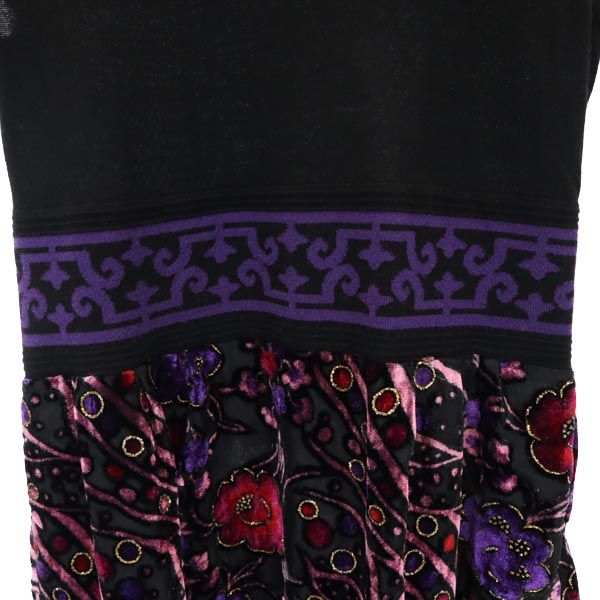 MARC JACOBS マークジェイコブス 半袖 ワンピース ブラック系 フレンチスリーブ レディース