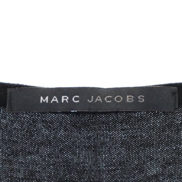 マークジェイコブス 半袖 ワンピース ブラック系 MARC JACOBS フレンチスリーブ レディース