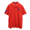 ポロラルフローレン ビッグポニー 半袖 ポロシャツ XL（18-20） 赤系 POLO RALPH LAUREN 鹿の子 キッズ