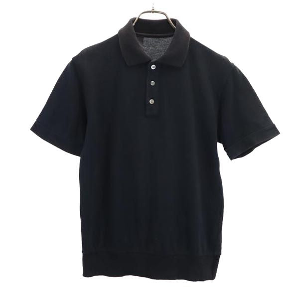 N.HOOLYWOOD エヌハリウッド 半袖 ポロシャツ 36 ブラック系 メンズ