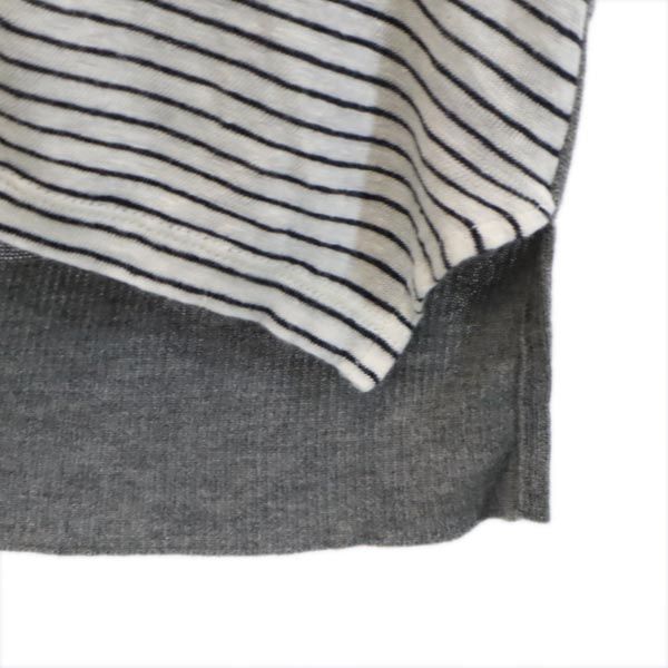 Alexander Wang アレキサンダーワン ボーダー 半袖 Tシャツ XS グレー系 レディース