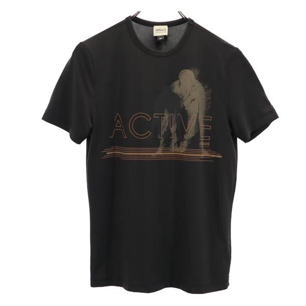 ARMANI COLLEZIONI アルマーニコレッツォーニ 半袖 Tシャツ M ブラック系 レディース