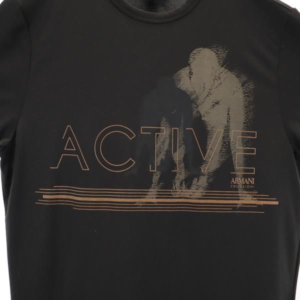 ARMANI COLLEZIONI アルマーニコレッツォーニ 半袖 Tシャツ M ブラック系 レディース