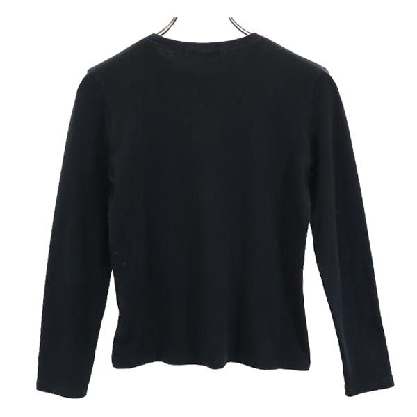 BURBERRY バーバリー 三陽商会 日本製 長袖 Tシャツ 160A ブラック系 ロンT キッズ