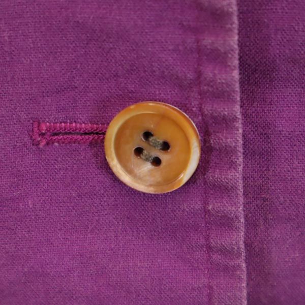 ポールスミス ウーマン リネン 半袖 テーラードジャケット 38 パープル Paul Smith WOMAN レディース