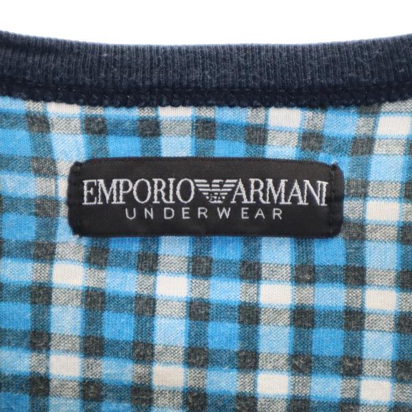 Emporio Armani エンポリオアルマーニ 半袖 Tシャツ ネイビー系 メンズ