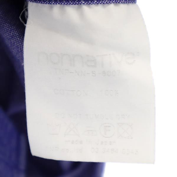 nonnative ノンネイティブ 日本製 長袖 ボタンダウンシャツ 0 ブルー メンズ