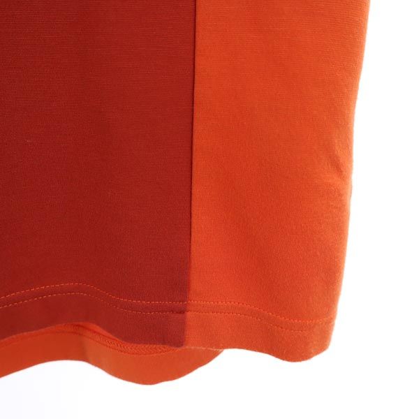 BLACK LABEL CRESTBRIDGE ブラックレーベルクレストブリッジ 長袖 Tシャツ M オレンジ ロンT メンズ