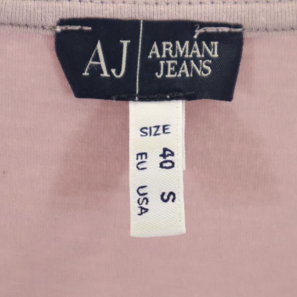ARMANI JEANS アルマーニジーンズ 長袖 Tシャツ S グレー系 ロンT レディース