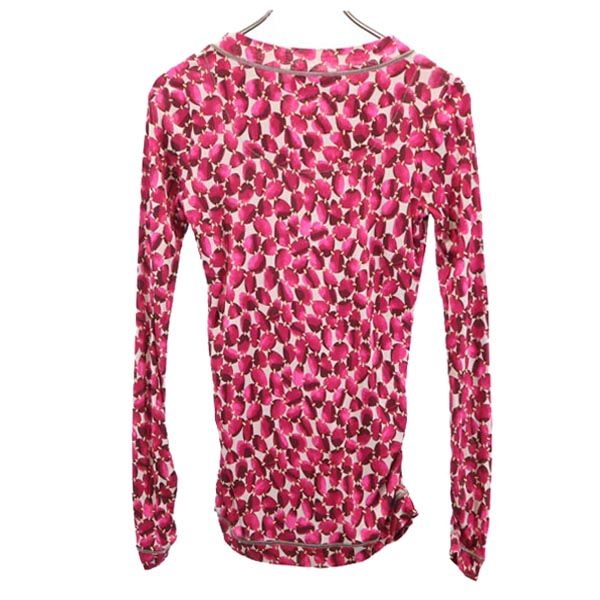 Missoni ミッソーニ イタリア製 総柄 長袖 カットソー 40 ピンク系 レディース